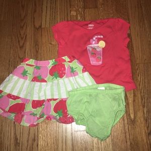Gymboree Skirt set